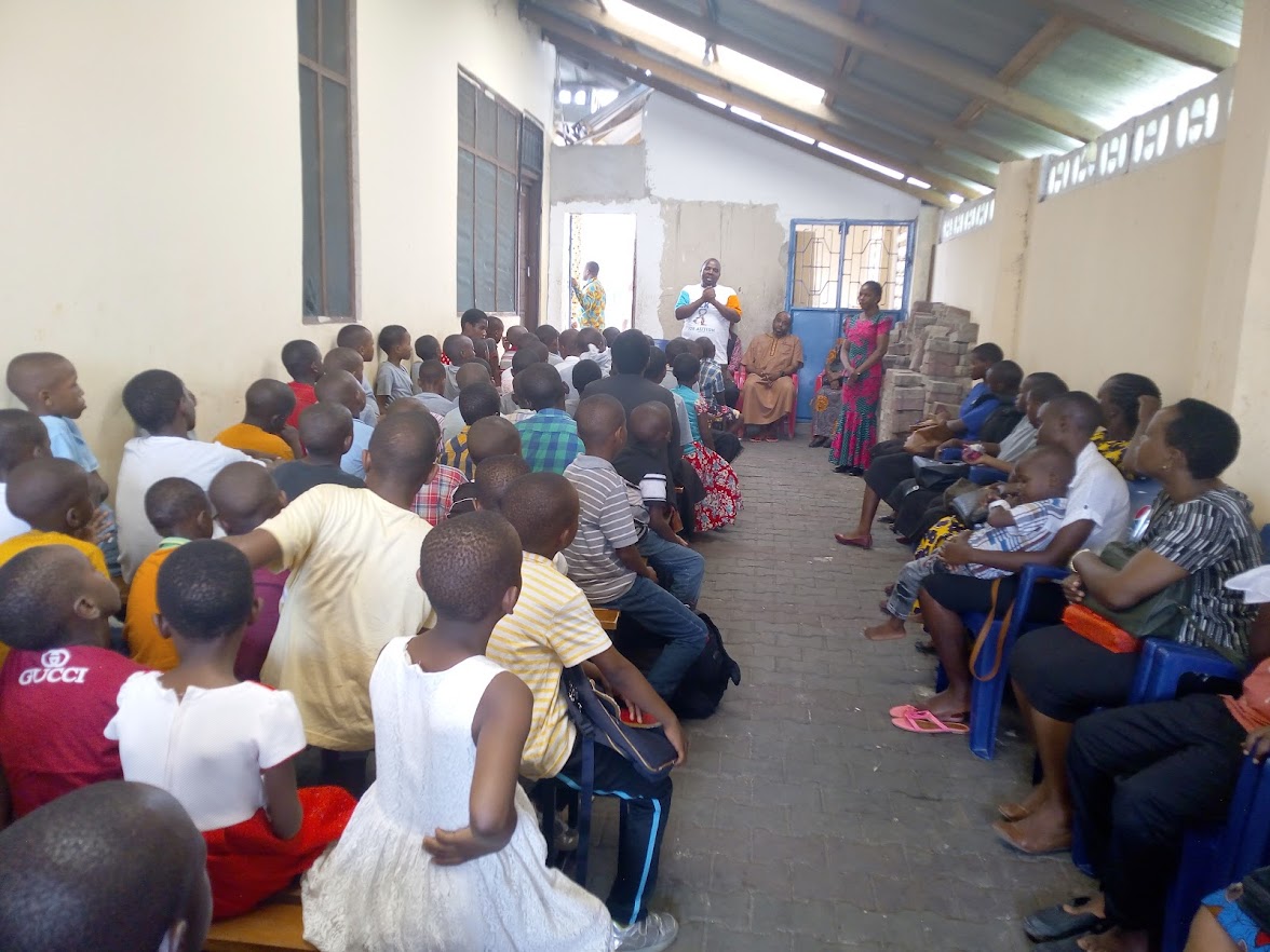 Offering children ministry in Tanzania